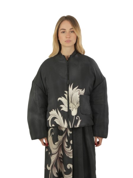 Giubbino CO.GO' Bomber Lavagna/Panna